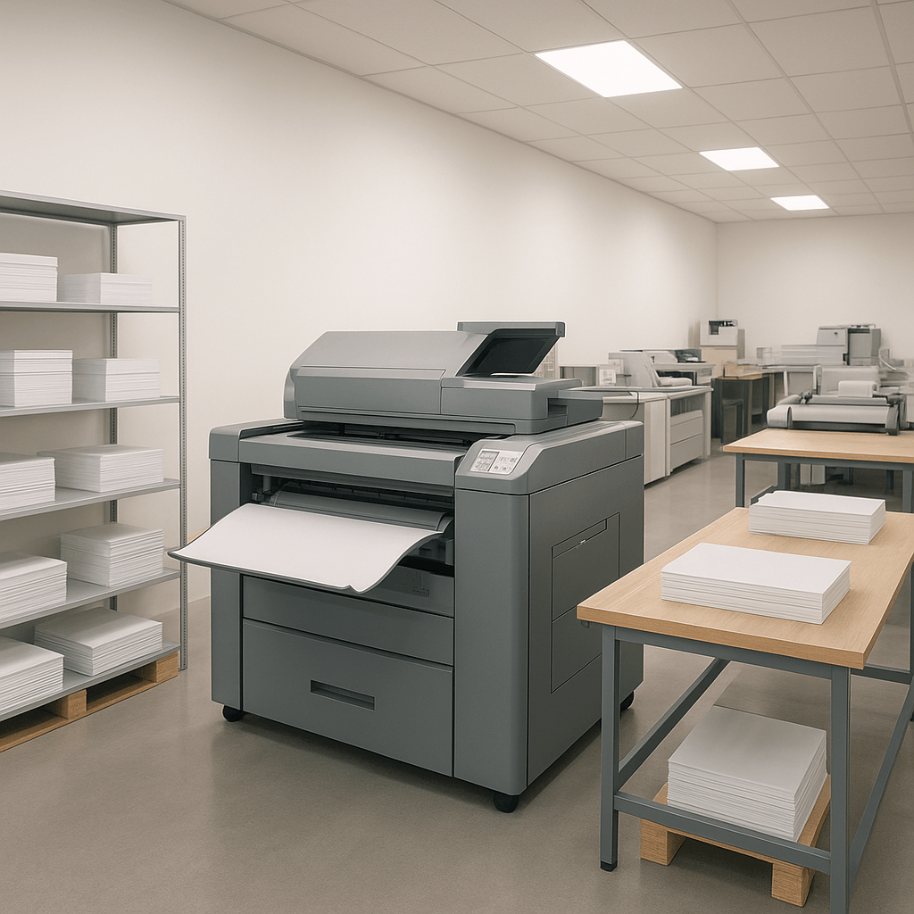 Modernes Print- und Copy-Studio